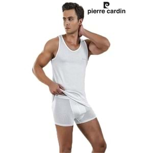 Pierre Cardin Strech Modal Atlet Boxer Çeyiz Takım 140 - Beyaz - S